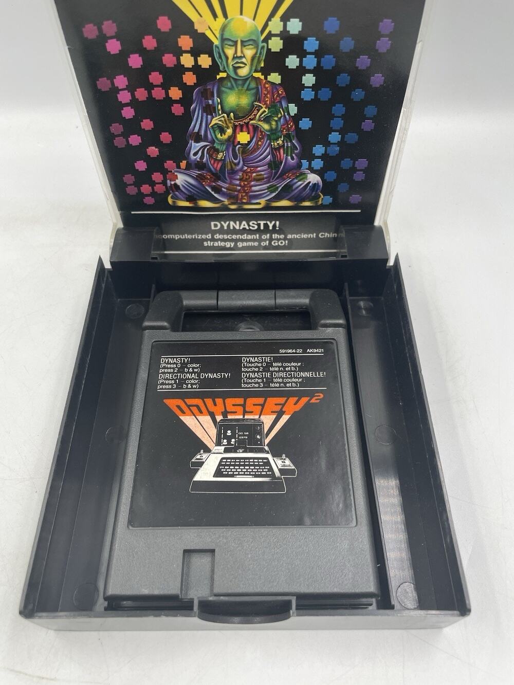 Vintage 1979 Magnavox Odyssey 2 Dynasty Video Game Cartridge w/ Manual